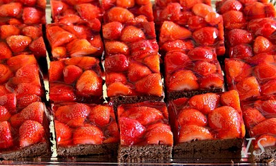 Erdbeer-Schokokuchen Rezept