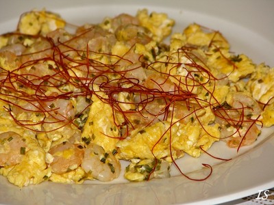 Krabben-Rührei Rezept