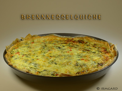 Brennnesselquiche Rezept