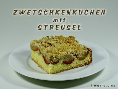 Zwetschkenkuchen mit Streusel Rezept