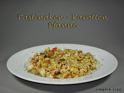 Pastinaken-Karotten-Pfanne Rezept
