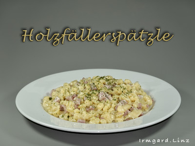 Holzfällerspätzle Rezept