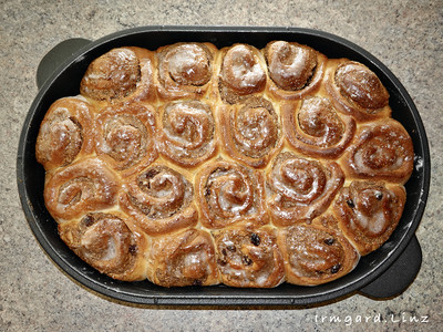 Zimt-Nussschnecken Rezept