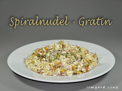 Spiralnudel-Gratin Rezept