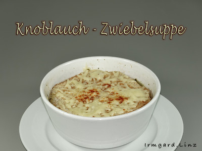 Knoblauch-Zwiebelsuppe Rezept