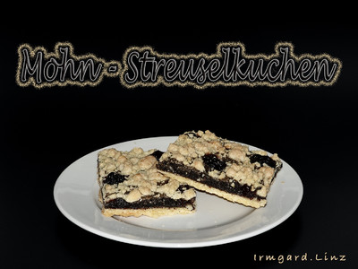 Mohn-Streuselkuchen Rezept