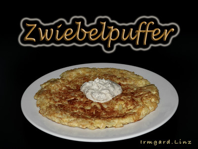 Zwiebelpuffer Rezept