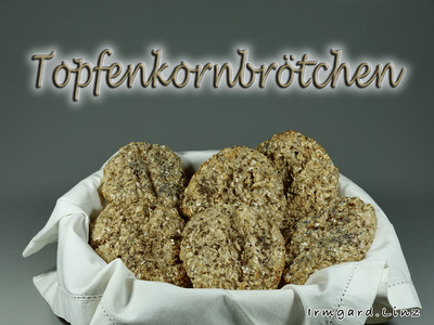 Topfenkornbrötchen Rezept