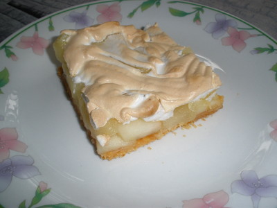 Apfelkuchen mit Haube Rezept