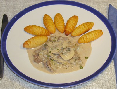 Boeuf Stroganoff Rezept