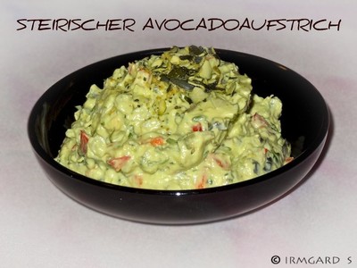 Steirischer Avocadoaufstrich Rezept