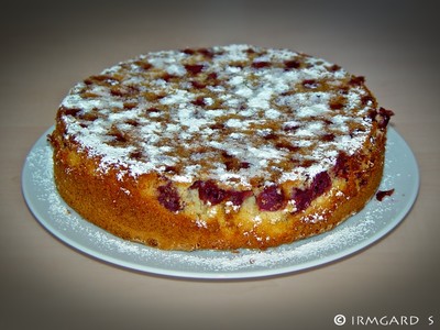 Zitronen-Kirschkuchen Rezept