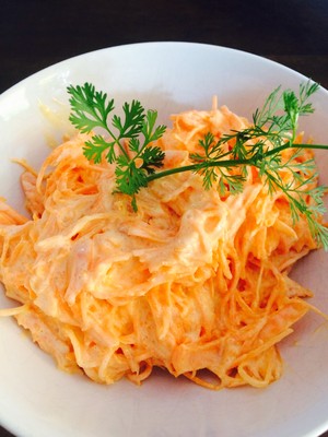 Karottensalat mit Wasabi Rezept