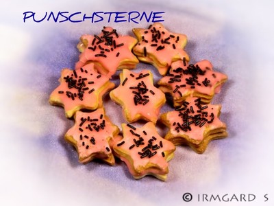 Punschsterne Rezept