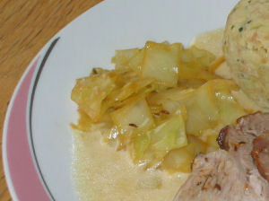 Gedünstetes Kraut Rezept