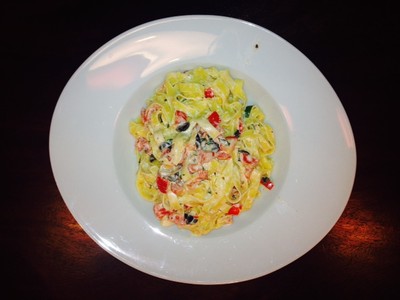 Tagliatelle "ALLA CRUDELLA" Rezept