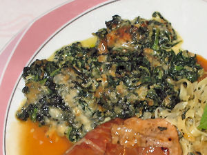 Spinatauflauf  Rezept